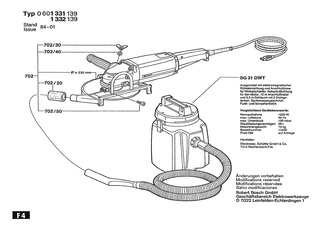 BOSCH Zusatzhandgriff | Ersatzteile f�r 0601332139 | 160202509Z