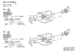BOSCH Klebeschild DOPPELT ISOLIERT | Ersatzteile fr 1333.2 | 1601110073