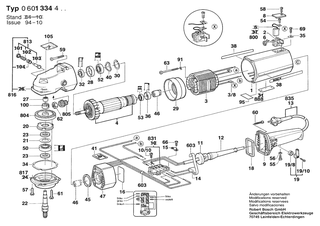 BOSCH Zusatzhandgriff | Ersatzteile fr 1334.4 | 160202509Z