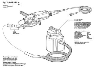 BOSCH Rillenkugellager 6203-TH/C3 DIN 625 | Ersatzteile f�r GZWS 1341.4 | 1900900413