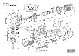BOSCH Zusatzhandgriff | Ersatzteile fr GWS 9-150 C | 1619P16111