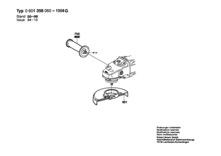 BOSCH Zusatzhandgriff | Ersatzteile f�r GWS 20-180 S | 16020250A1