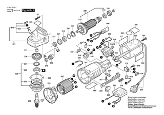 BOSCH Zusatzhandgriff | Ersatzteile fr GEX 150 ACE | 1619P16111
