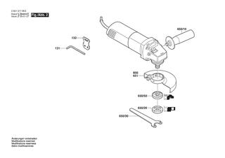 BOSCH Abdeckscheibe | Ersatzteile f�r GWS 8-100 CE | 1619P09390