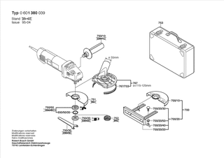 BOSCH Polschuh | Ersatzteile f�r GWS 7-115 | 1604220586