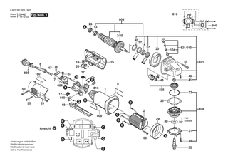 BOSCH Zusatzhandgriff | Ersatzteile fr GWS 9-125 | 1619P16111