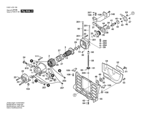 BOSCH Sicherungsring | Ersatzteile f�r GTS 10 XC | 2610997282