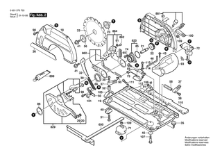 BOSCH Torx-Linsenschraube M4X12 | Ersatzteile fr GKS 68 BC | 2610386516
