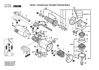 BOSCH Schleifspindel | Ersatzteile fr 1703AEVS | 1607000D6B