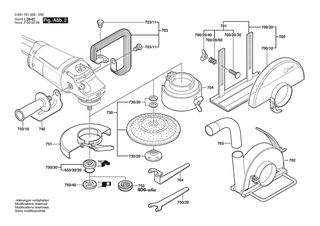 BOSCH Luftleitring | Ersatzteile f�r GWS 20-180 | 1600591075