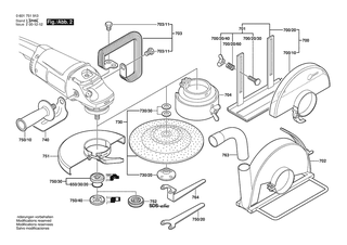 BOSCH Anker | Ersatzteile fr GWS 20-180 J | 1619P15296