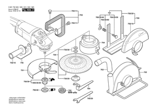 BOSCH Anker | Ersatzteile fr GWS 20-230 J | 1619P15296