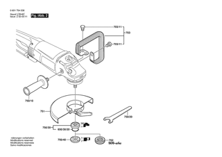 BOSCH Luftleitring | Ersatzteile f�r GWS 23-180 | 1600591075