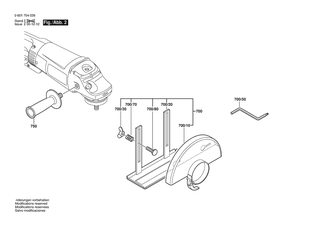 BOSCH Sicherungsscheibe | Ersatzteile f�r 1754 | 1600A01KK9
