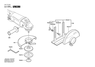 BOSCH L�fter | Ersatzteile f�r 1754G | 1600A00J93