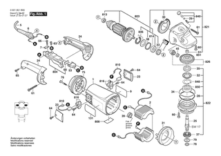 BOSCH Zweilochmutterndreher | Ersatzteile fr 1873-8 | 1607950062