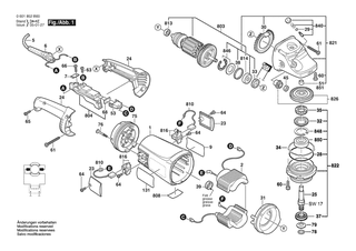 BOSCH Zusatzhandgriff | Ersatzteile fr 1893-6 | 160202509Z