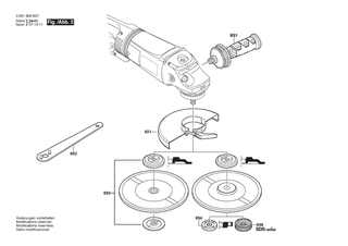 BOSCH Anker | Ersatzteile f�r GWS 26-230 BV | 1604010BC1