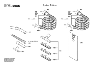 BOSCH Kohlebrstensatz | Ersatzteile fr GAS 50 M | 1609203L60