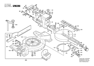 BOSCH Typschild | Ersatzteile f�r GCM 10 S | 1619PB1090