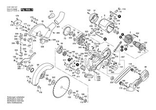 BOSCH Knopfgriff | Ersatzteile f�r GCM 10 SD | 2610009612