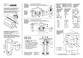 BOSCH Hinweisschild | Ersatzteile fr Geradschleifer | 3601119236