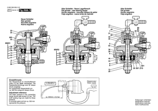 BOSCH Zusatzhandgriff | Ersatzteile f�r Hf-Winkelschleifer | 160202509Z