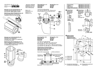 BOSCH Zusatzhandgriff | Ersatzteile f�r HWS 85/180 | 160202509Z