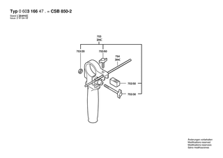 BOSCH Sprengring | Ersatzteile f�r CSB 850-2 RET | 2604601004