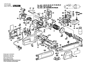 BOSCH Rastbolzen | Ersatzteile fr PKE 40 B | 3603121003