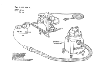 BOSCH Leitungsf�hrung | Ersatzteile f�r PKS 65 | 3601025003