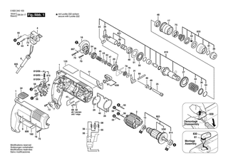BOSCH Zusatzhandgriff | Ersatzteile fr *PBH 200-2 | 1619PB4323