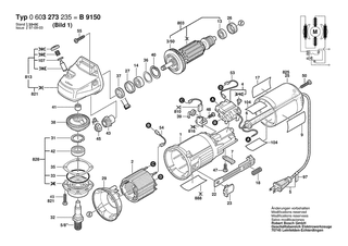 BOSCH Flachkopfschraube DIN 85-AM3X6-CUZN | Ersatzteile fr B9150 | 2910110048