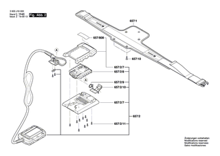 BOSCH Ausl�sehebel | Ersatzteile f�r GBL 860 | F016L76242