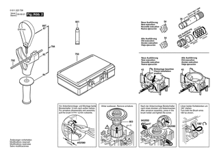 BOSCH Schlagbolzen | Ersatzteile f�r 11 223 EVS | 1600A01BG6
