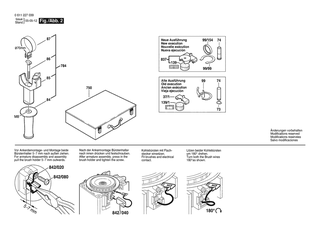 BOSCH Verschleissteilsatz | Ersatzteile f�r GBH 38 | 1617000273