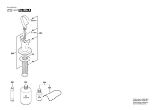 BOSCH Motorgeh�use | Ersatzteile f�r GBH 5400 | 1619P10299