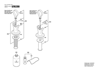 BOSCH Motorgeh�use | Ersatzteile f�r GBH 5-38 X | 1619P10299