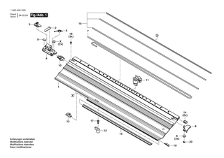 BOSCH Sprengring | Ersatzteile fr FSN 740 X | 1619P00445