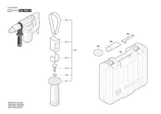 BOSCH Bolzen | Ersatzteile fr BH 426 | 1619XS0310