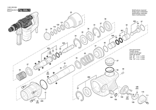 BOSCH O-Ring | Ersatzteile fr BH 426 | 1619XS0303