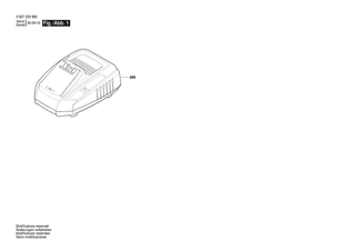 BOSCH Ladegert GB AL 1830 CV 230/14,4-18V 1H | Ersatzteile fr AL 1830 CV | 2607225967