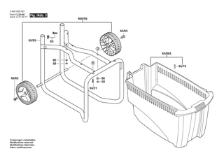 BOSCH Spannstift | Ersatzteile f�r AXT 22 D | 1600A020TT
