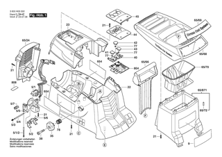 BOSCH Auffangbehlter | Ersatzteile fr AXT 22 D | 1600A02JF4