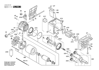 BOSCH Getriebekasten | Ersatzteile fr AXT 22 D | 2609007456
