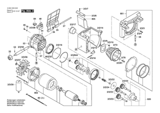 BOSCH Getriebekasten | Ersatzteile f�r AXT 25 TC | 2609007456
