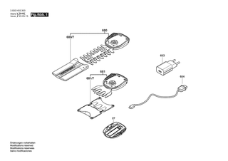 BOSCH Messerschutz KURZ | Ersatzteile fr EasyShear | 2609004099