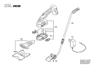 BOSCH Ladegert EU 230V/7,2-10,8V | Ersatzteile fr AGS 10,8 LI | 2609007262