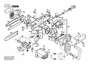 BOSCH Schutzschild | Ersatzteile für AKE 30-19 S | 1605510315