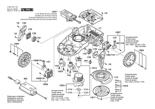 BOSCH Kabelbaum-Baugruppe | Ersatzteile f�r INDEGO Auto Lawnm. | F016105050